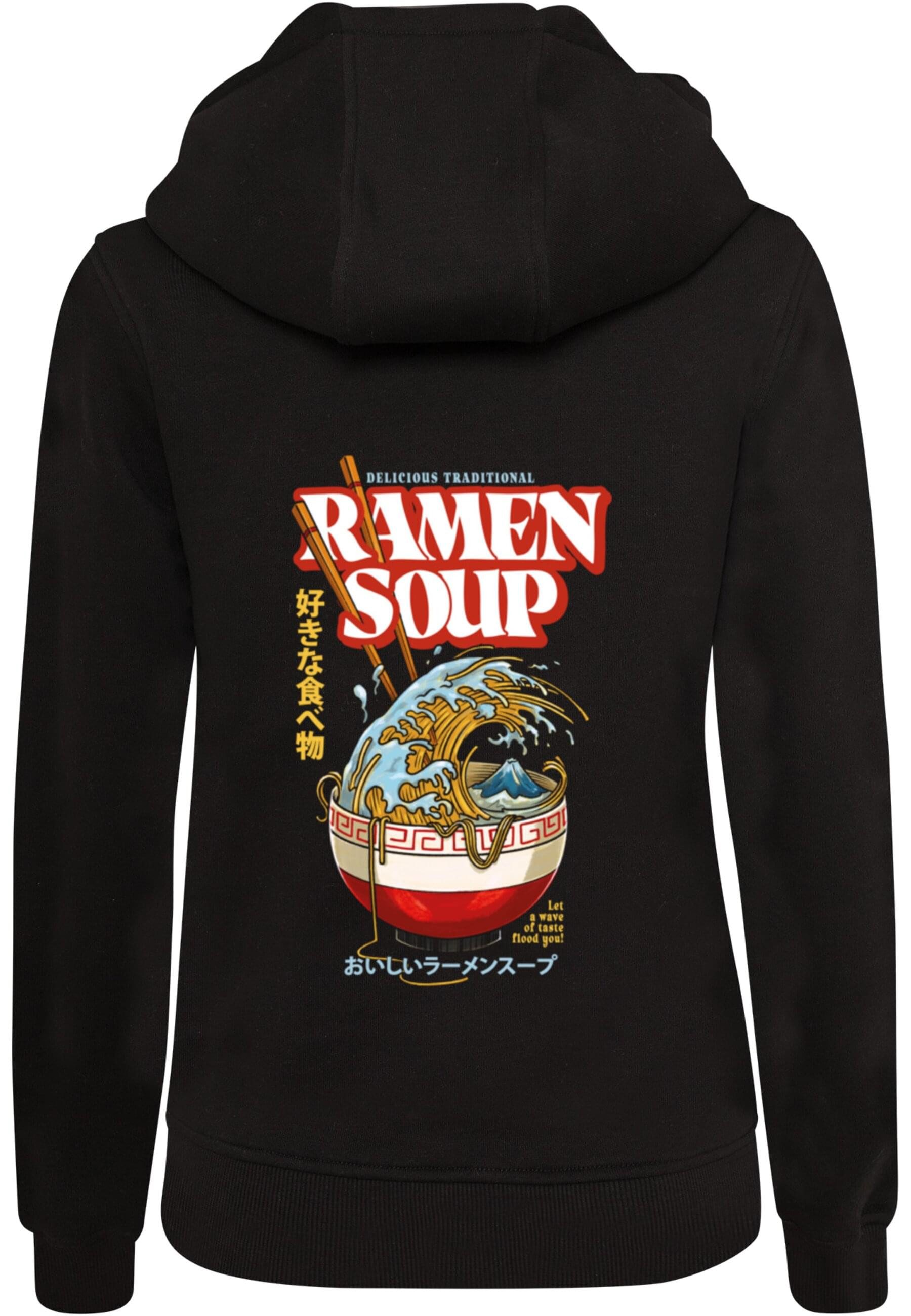 MisterTee Kapuzenpullover MisterTee Damen Ladies Ramen Soup Hoody (1-tlg) günstig online kaufen