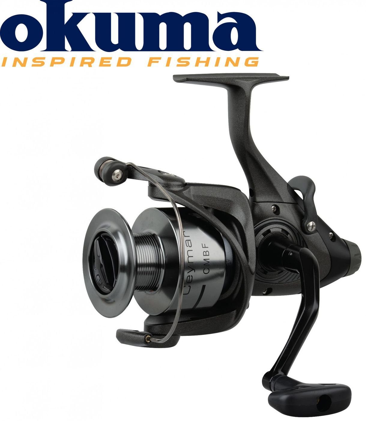 Okuma Freilaufrolle Okuma Ceymar Baitfeeder CMBF-365– 340m 0,35mm Freilaufrolle)