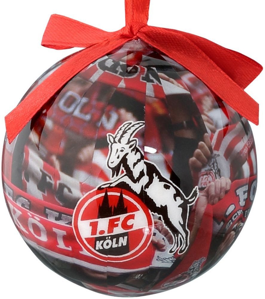 1. FC Köln Dekoobjekt Weihnachtsbaumkugel Edition 1