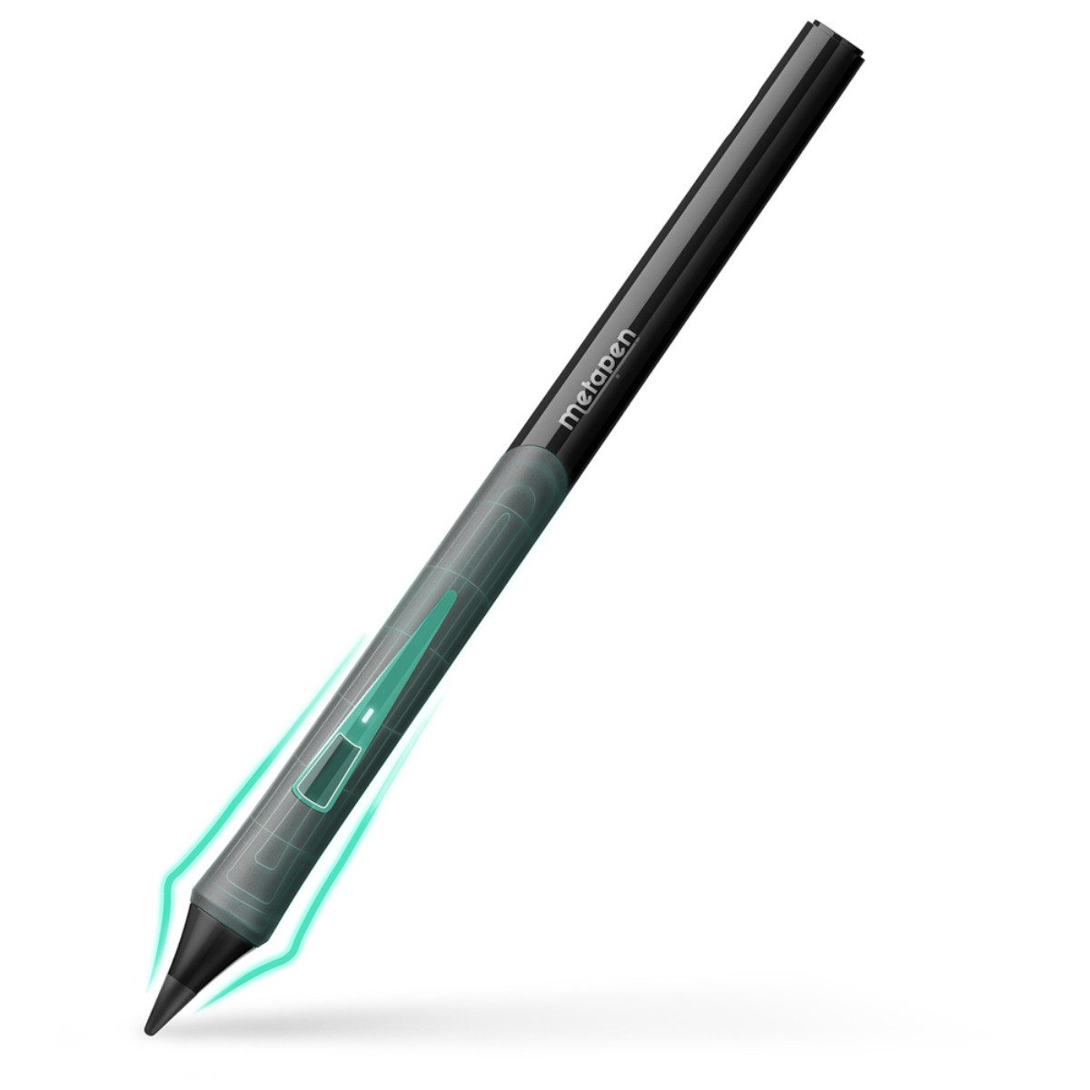 Metapen Eingabestift D1 0,1 mm Präzision, Bluetooth, Seitentaste, Stift suchen Funktion