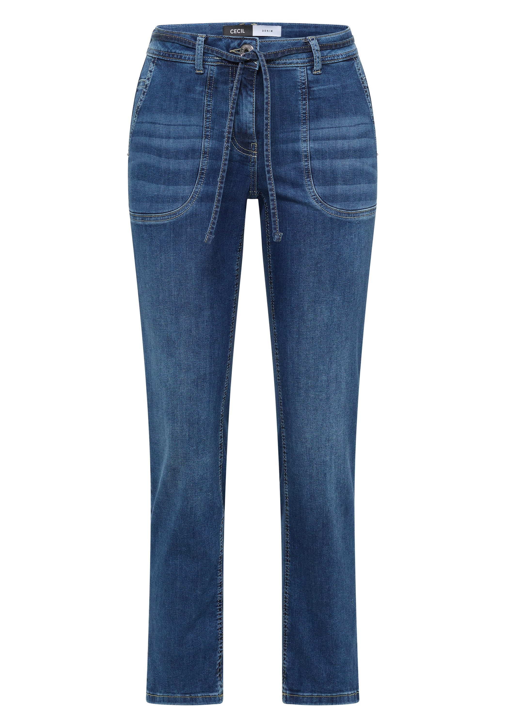CECIL Comfort-fit-Jeans Middle Waist