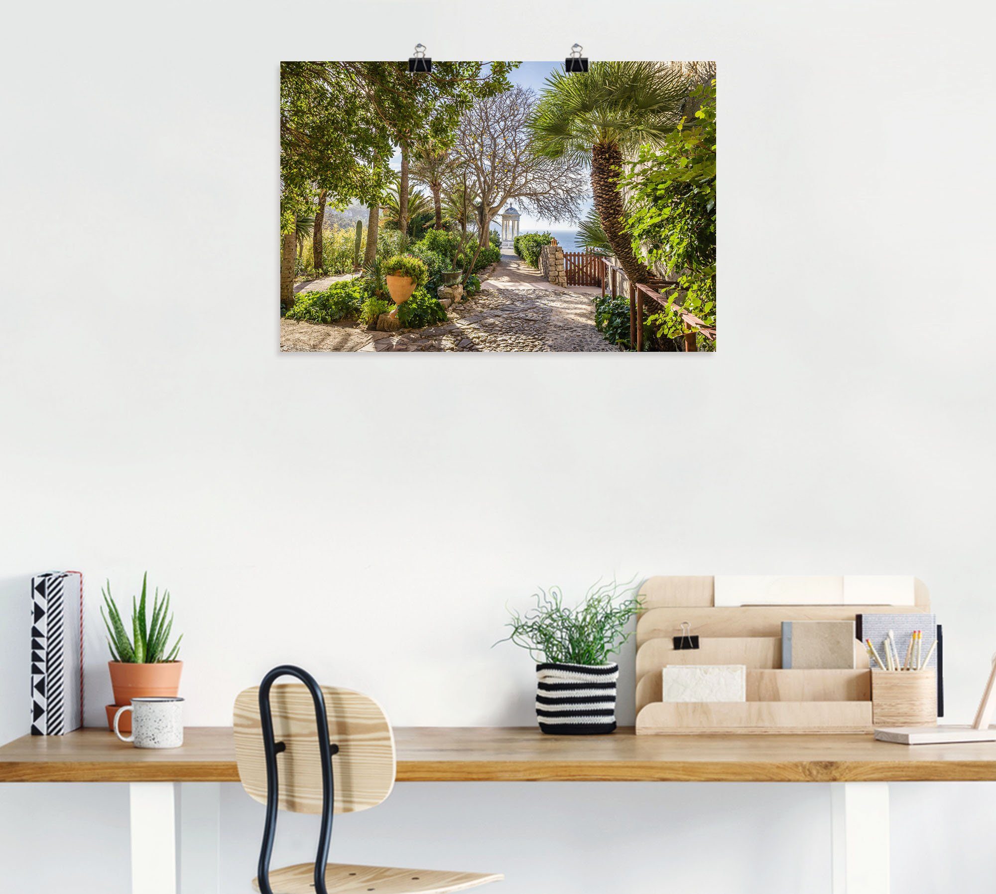 Alubild, versch. Größen Marroig Gartenbilder Deià, oder St), in als Leinwandbild, Mallorca, bei Poster Artland (1 Garten Wandbild Wandaufkleber Son
