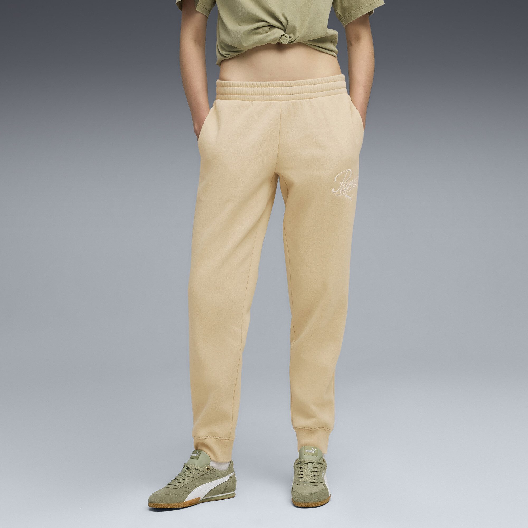 PUMA Sporthose Essentials Script Jogginghose Damen günstig online kaufen