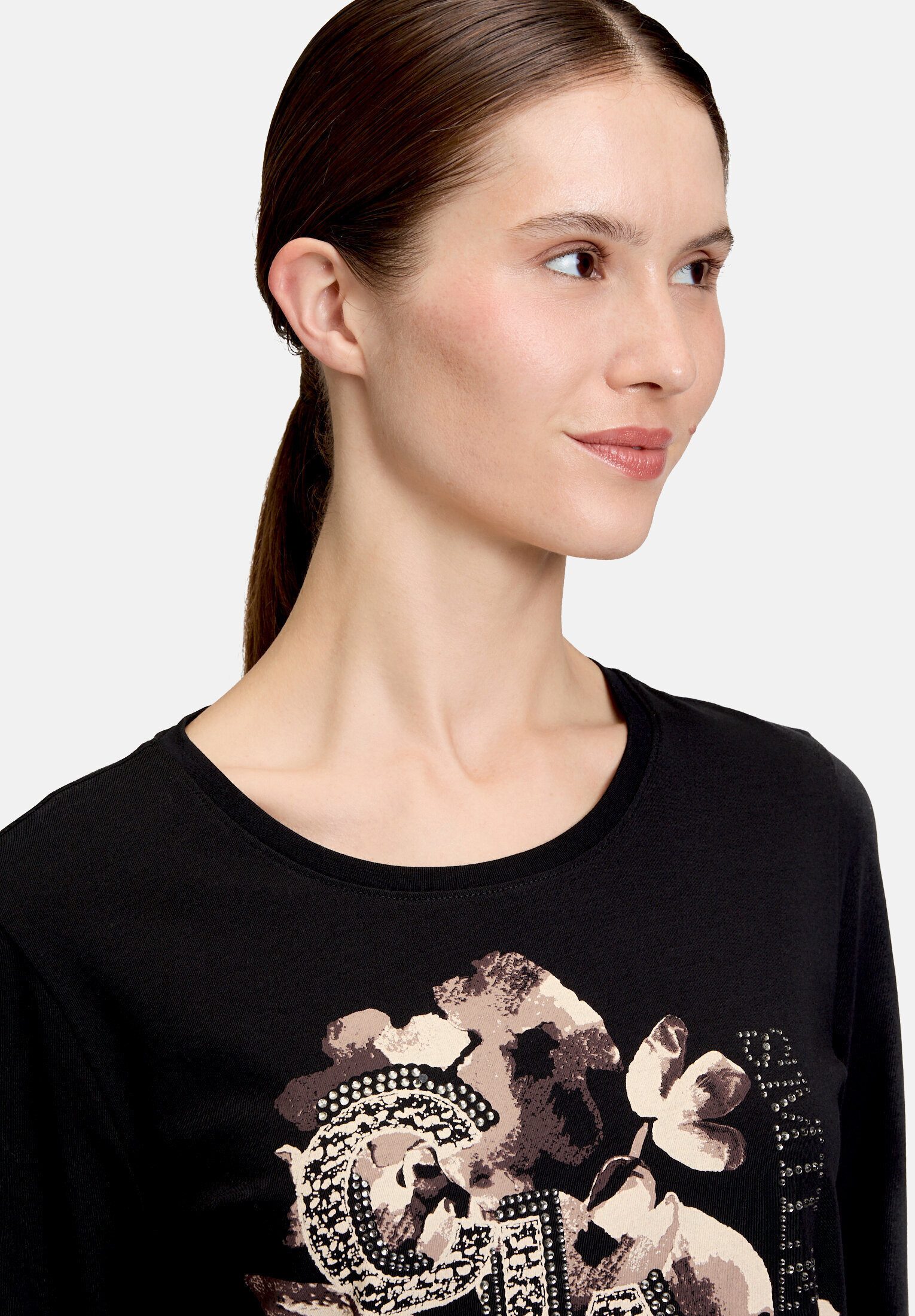 Betty Barclay 3/4-Arm-Shirt Damen mit Placement (1-tlg)