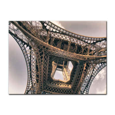 Bilderdepot24 Leinwandbild Pariser Eiffelturm - Frankreich, Architektur