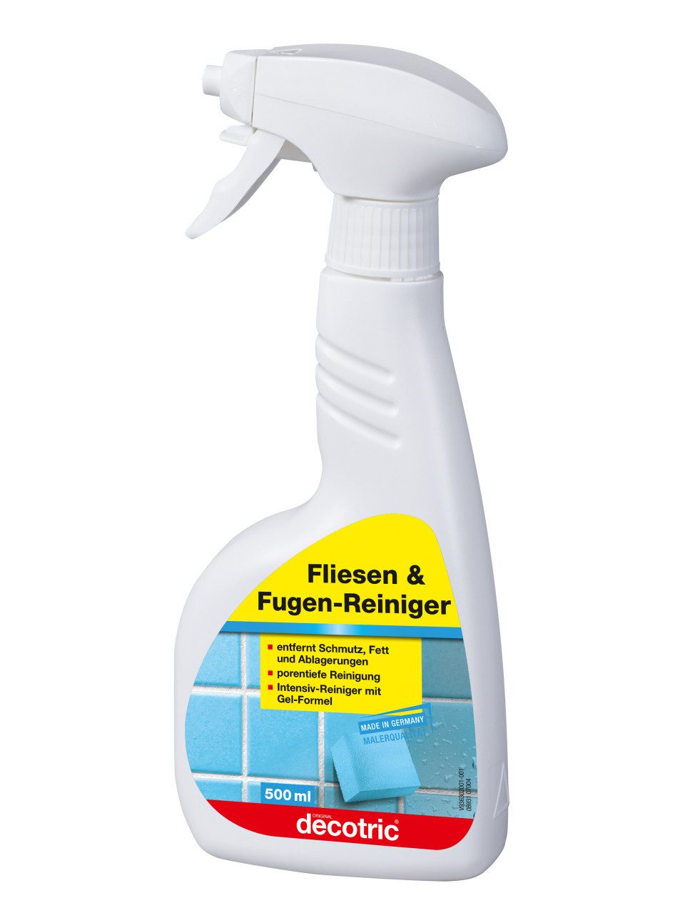 decotric® Decotric Fugen- und Fliesen-Reiniger 500 ml Badreiniger
