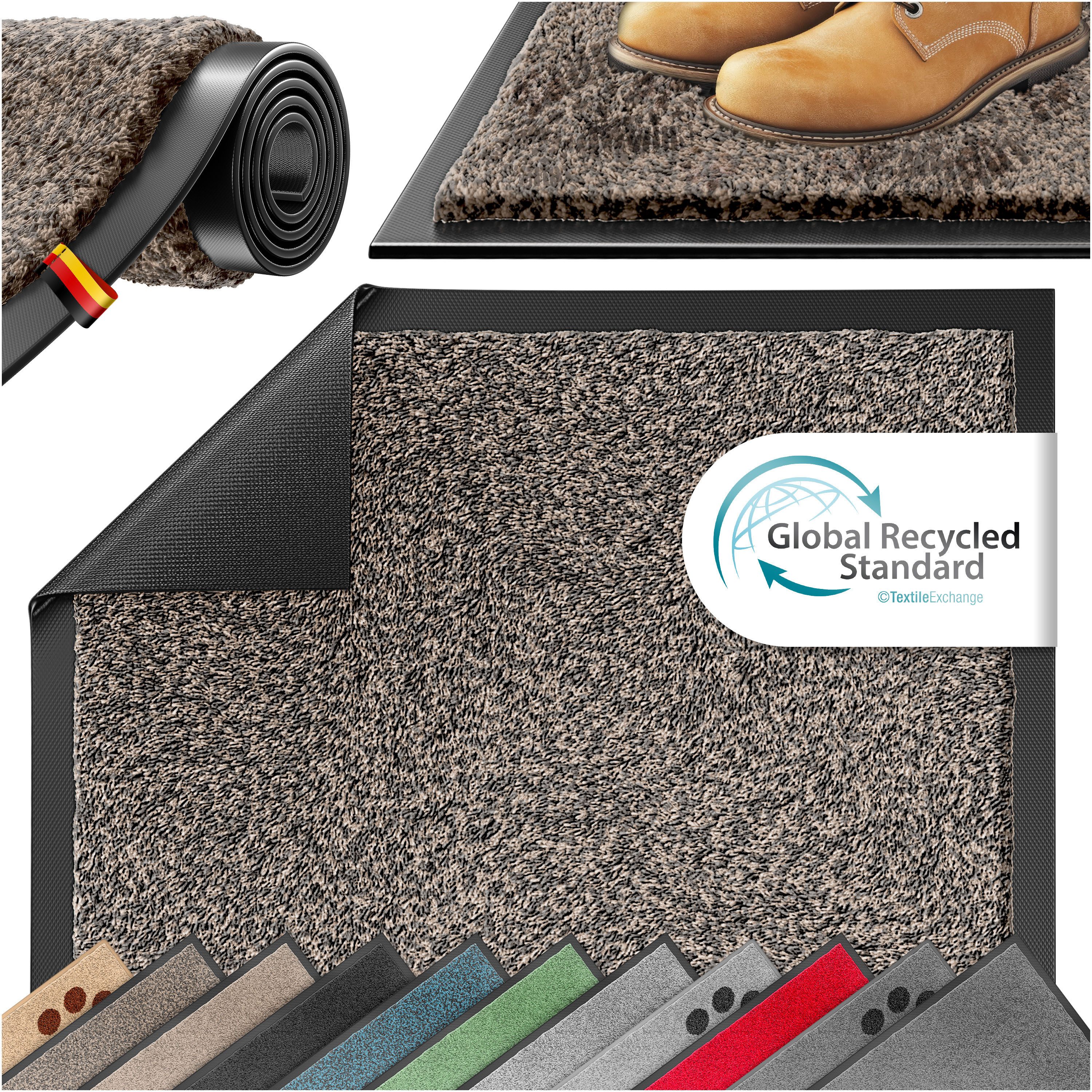 KESSER Fußmatte Schmutzfangmatte rutschfest für Innen- & Außenbereich, Höhe günstig online kaufen