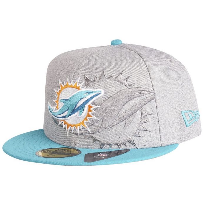 New Era Fitted Cap 59Fifty SCREENING NFL Miami Dolphins