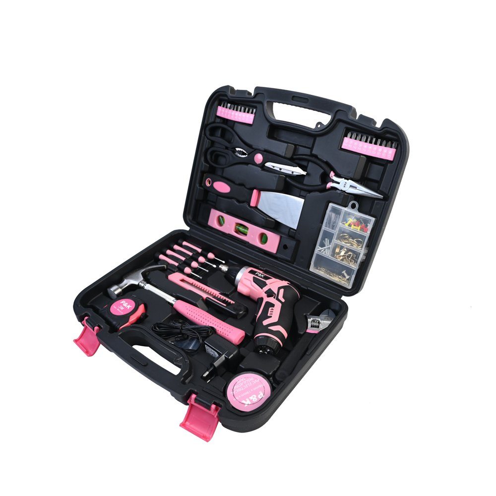 P & K Werkzeugset Beste Mama- Personalisierter 136-teiliger Werkzeugkoffer, (136-tlg) – Bild 4 von 5