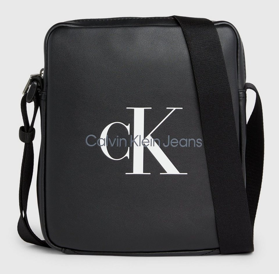 mit Logodruck Bag REPORTER18, MONOGRAM Mini SOFT Jeans Calvin Klein großflächigem