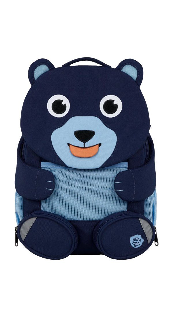 Affenzahn Kinderrucksack Großer Freund, mit personalisierbarer Ziehzunge