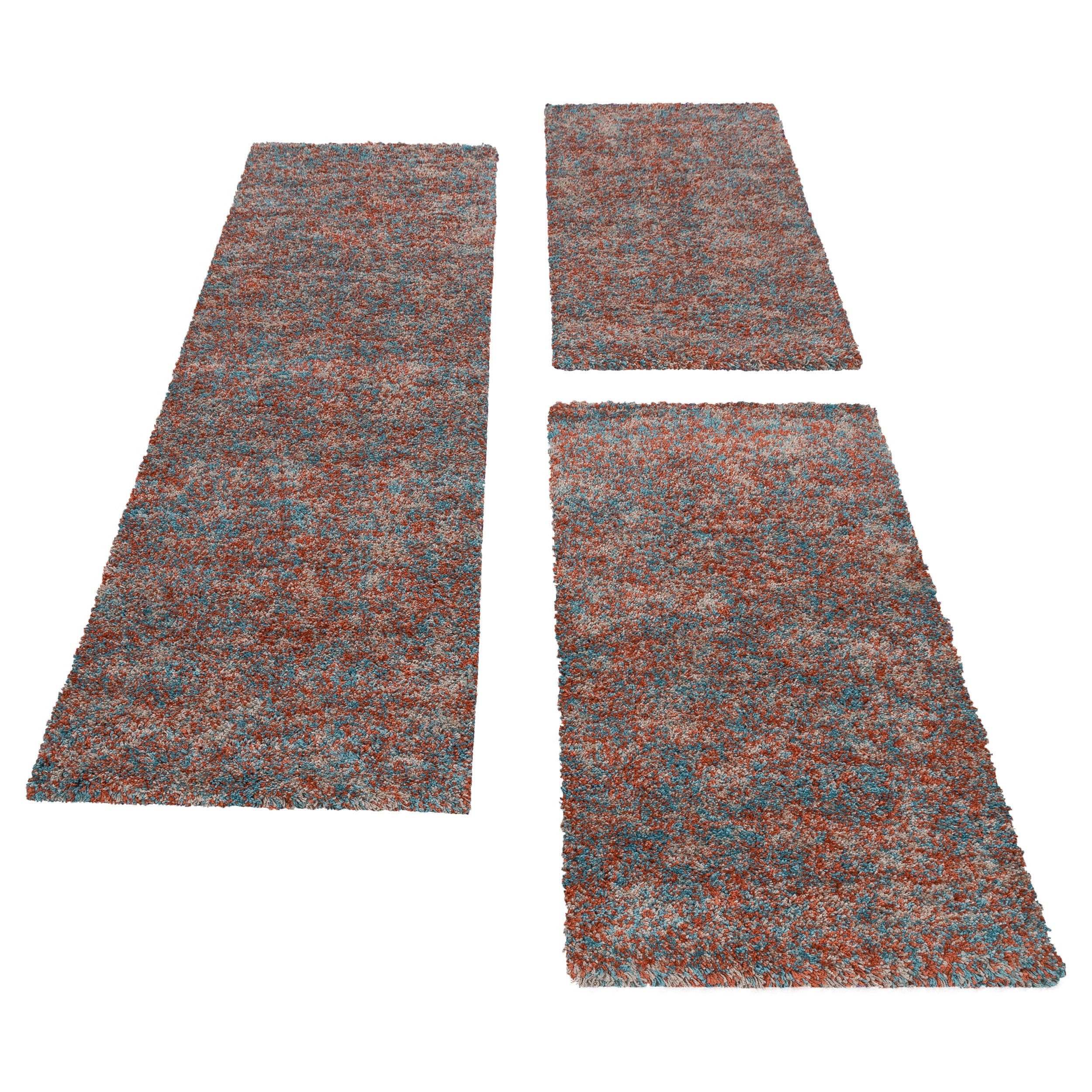 Carpettex Hochflor-Bettumrandung Unicolor - Einfarbig, Höhe 30 mm, (Bett-Se günstig online kaufen