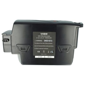 vhbw Akku passend für Panasonic Flyer T2, T5, T4, T8, T8 HS, T9, T14 HS E-Bike Akku Li-Ion 15600 mAh (26 V)