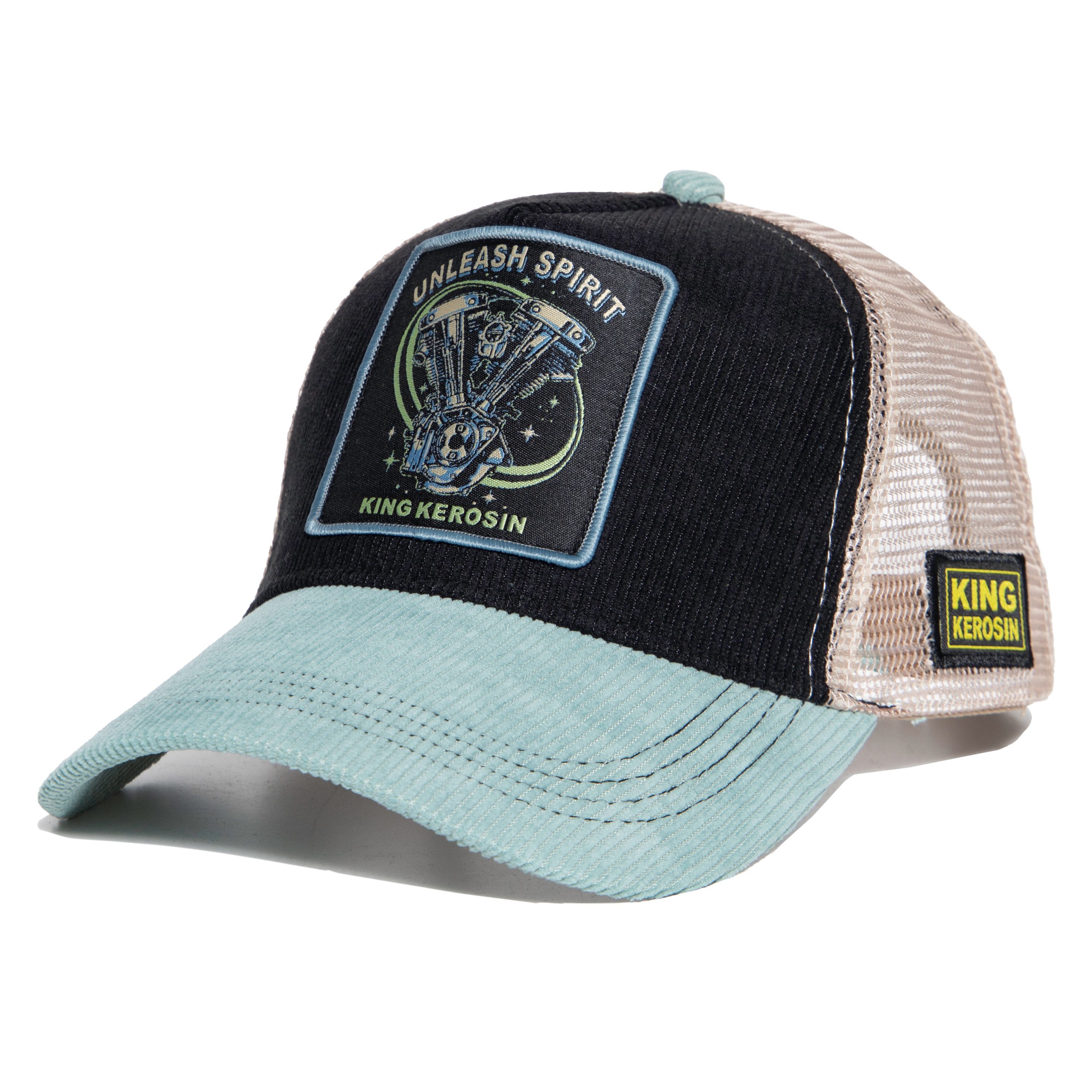 KingKerosin Trucker Cap Unleash Spirit (1-St) im Retro-Look
