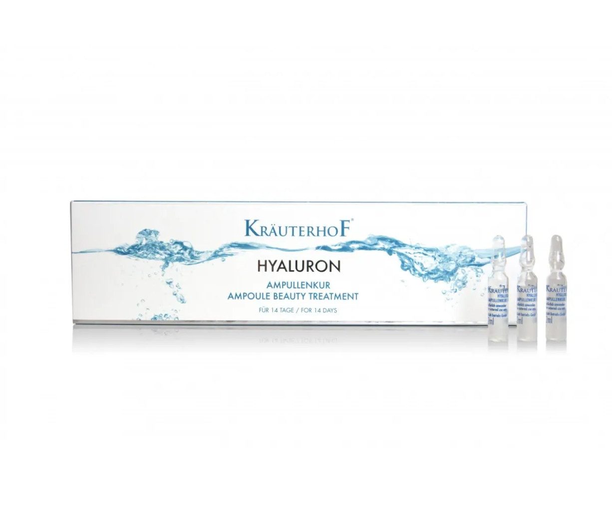 Gesichtspflege KräuterhoF Hyaluron Ampullenkur (14 x 2 ml)