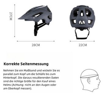 PFCTART Fahrradhelm Leichter MTB-Helm für Erwachsene Leichter Fahrradhelm (Geeignet für Berg, Straße, Off-Road), EPS-Polsterung