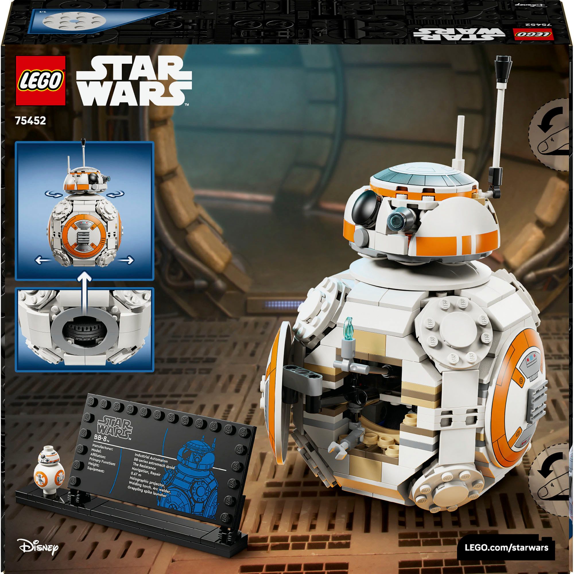 LEGO® Der Astromech-Droide BB-8 (75452), LEGO Star Wars Konstruktionsspiels günstig online kaufen