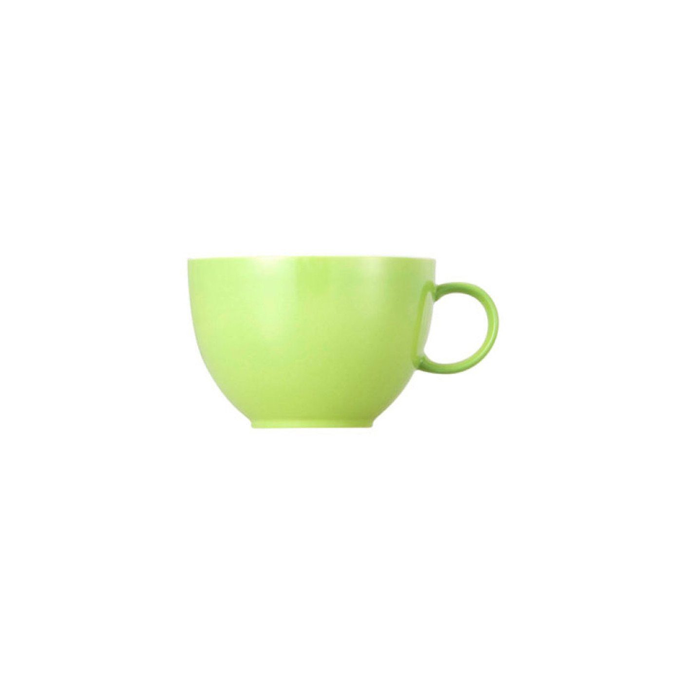 Thomas Porzellan Tasse Sunny Day Apple Green Tee-/Kombi-Obertasse, Porzellan