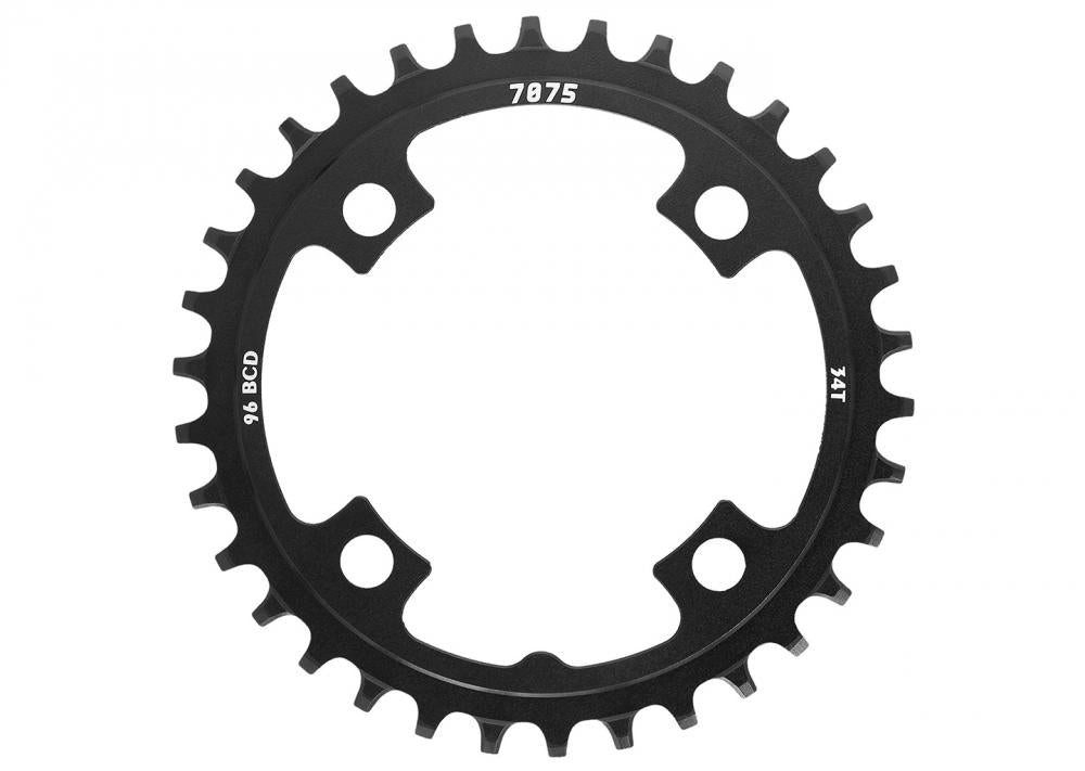 Kettenschaltung SunRace Kettenblätter CRMX0V Narrow-Wide 1x11fach 34Z BCD 96 Alu Farbe