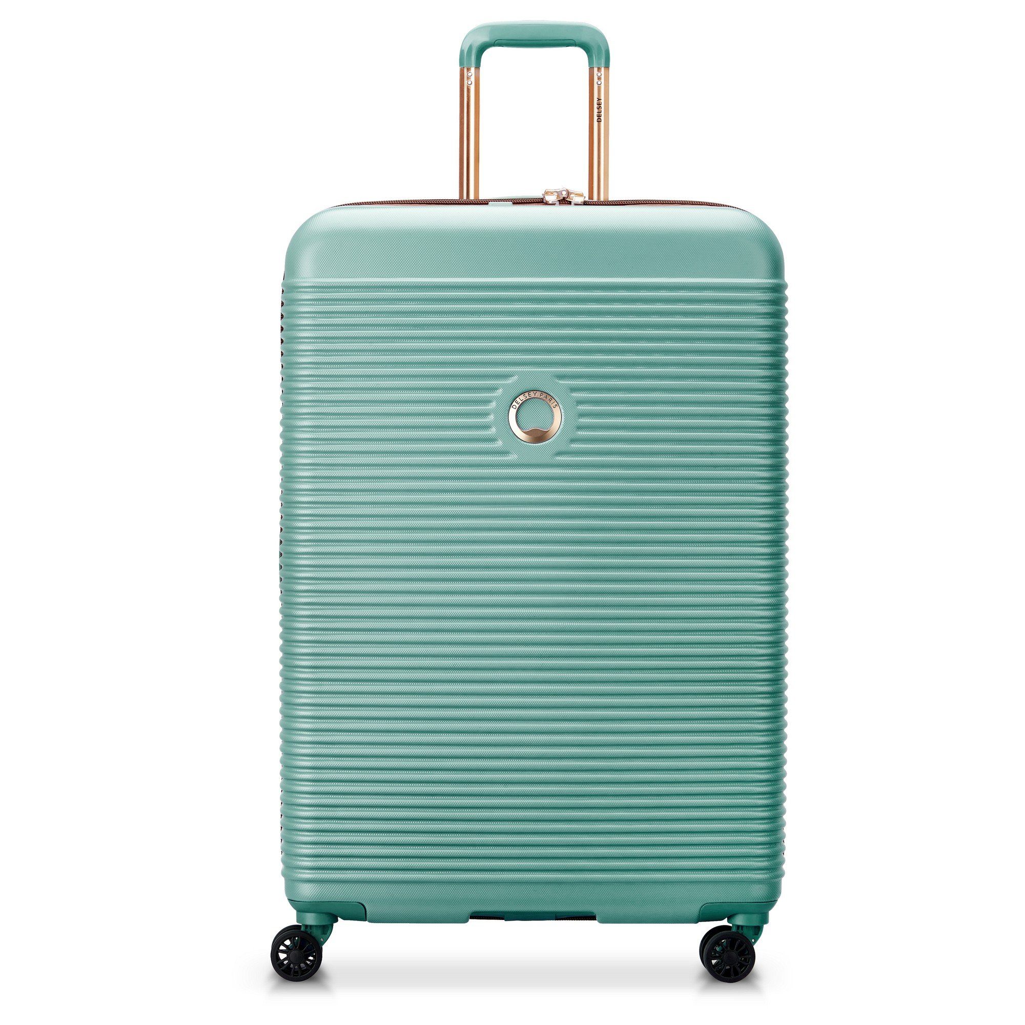 Delsey Trolley Freestyle - 4-Rollen-Trolley 76 cm, 4 Rollen mandel