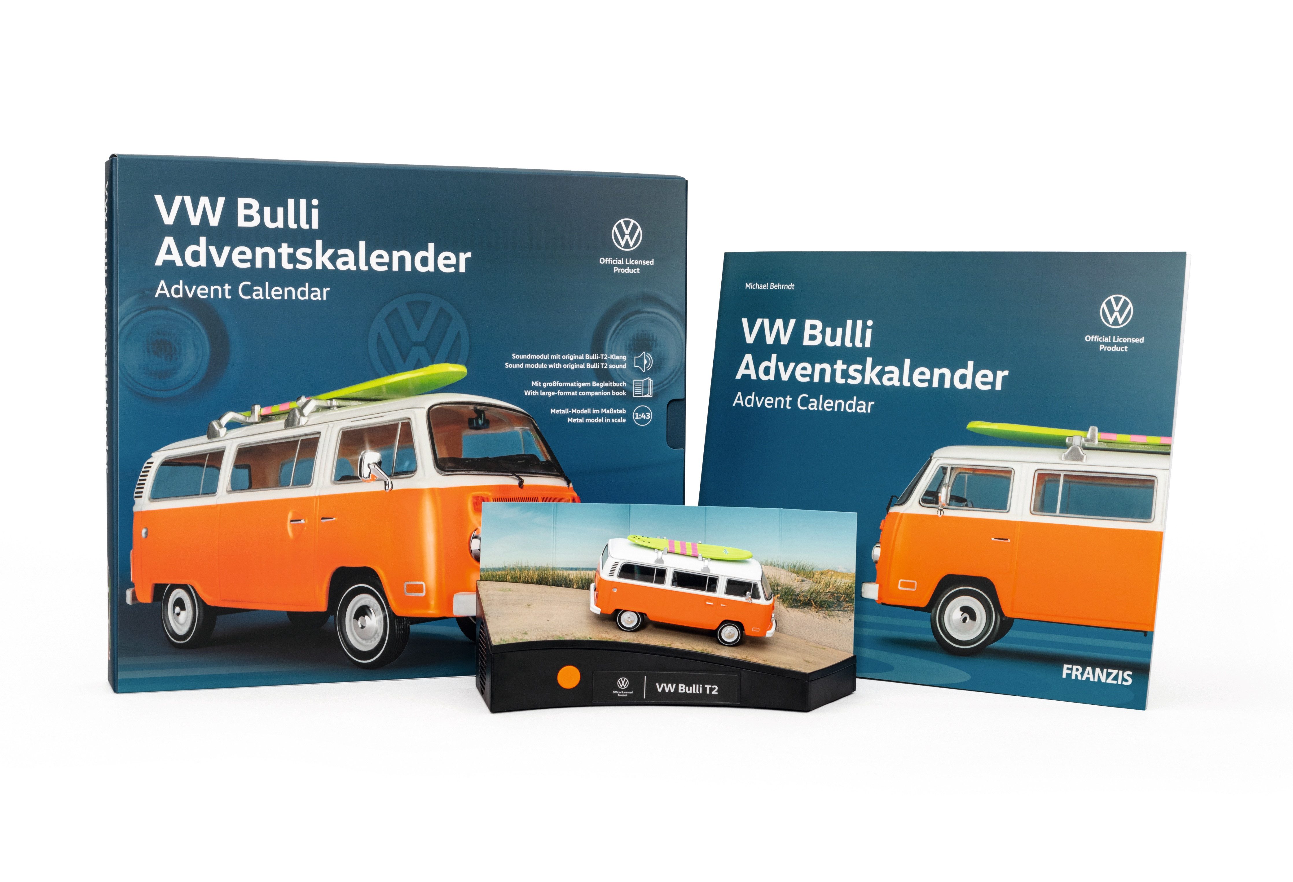 Franzis Adventskalender VW Bulli Adventskalender