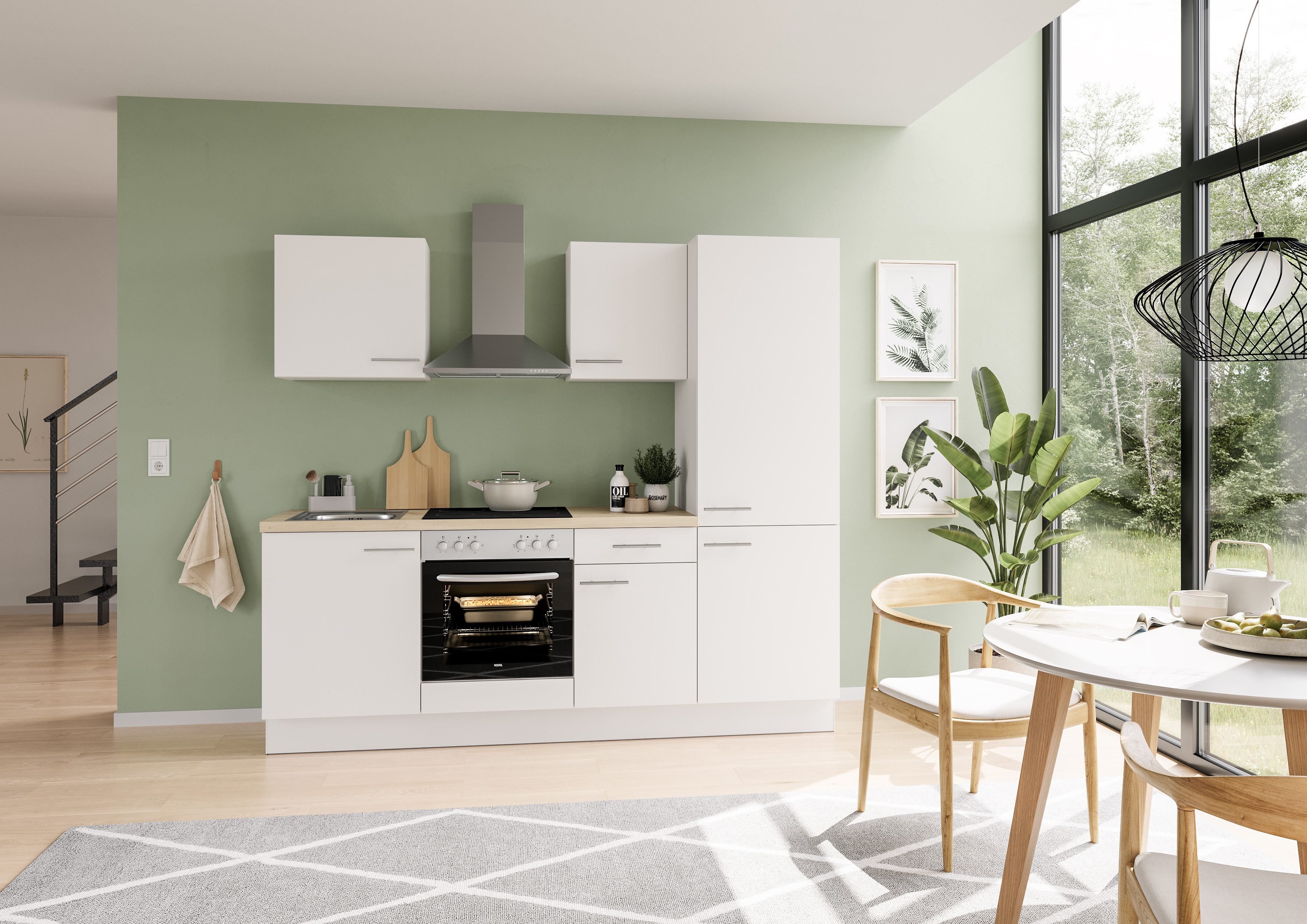 IMPULS KÜCHEN Küchenzeile "Tirana", Ausrichtung wählbar, günstig online kaufen