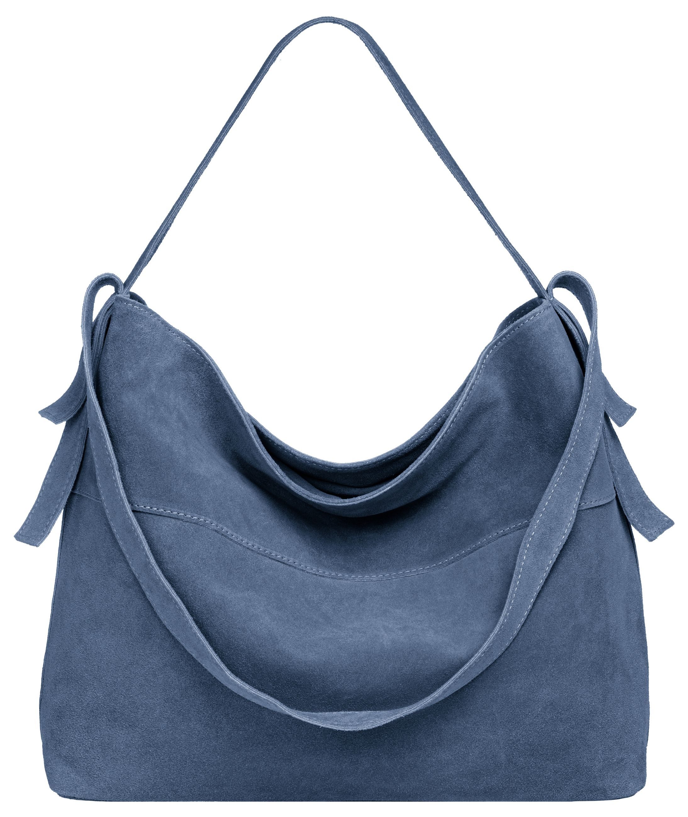 Caspar Schultertasche große Vintage Damen Leder Handtasche - PREMIUM LINE - günstig online kaufen