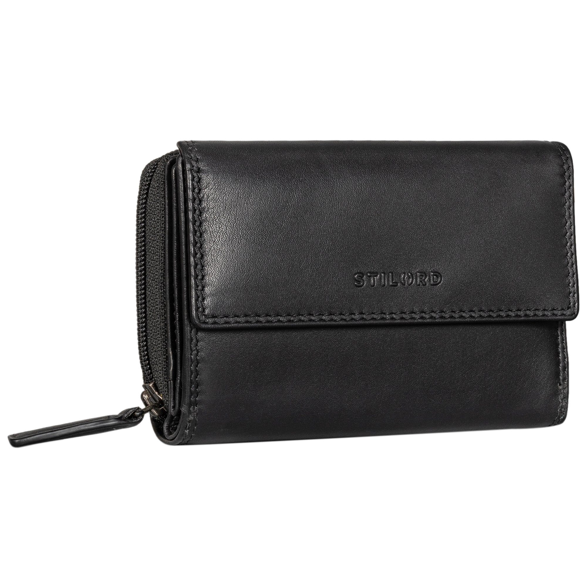 STILORD Geldbörse "Thea" Damen Geldbeutel Leder RFID mit Geschenkbox günstig online kaufen