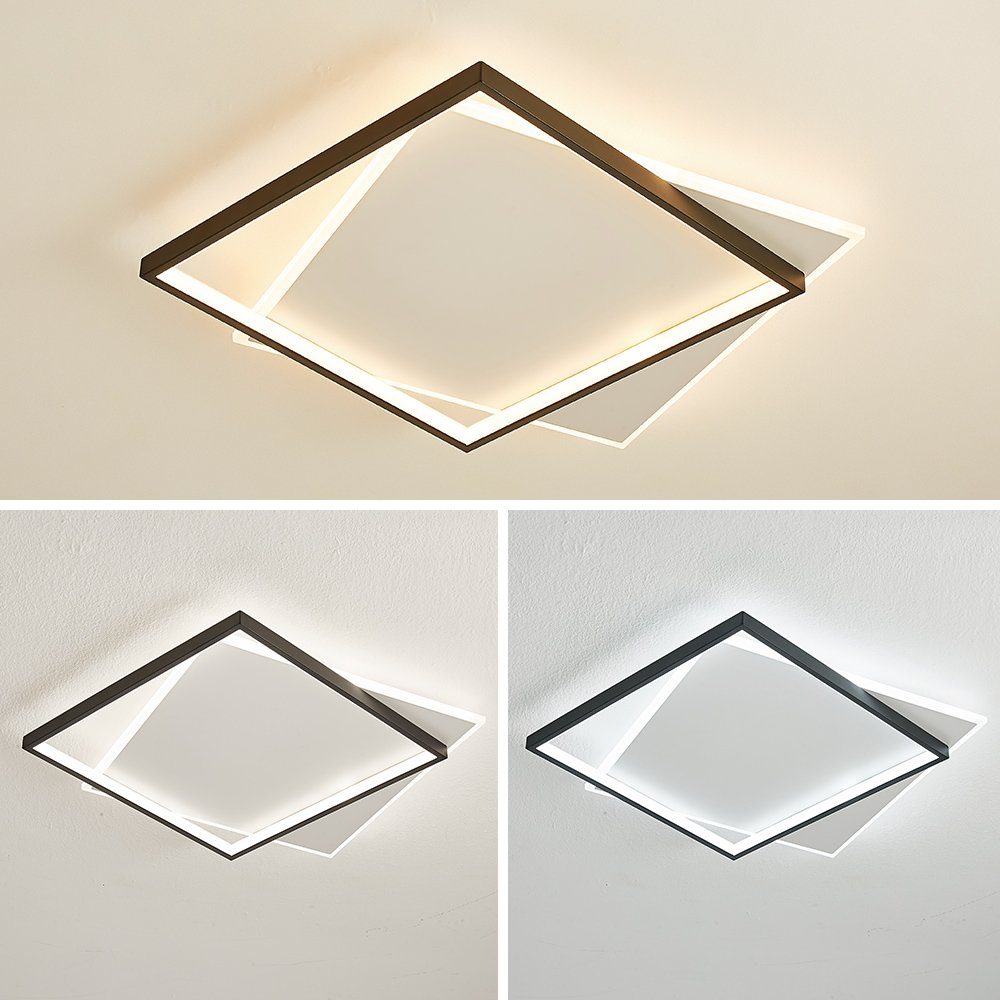 Eurotondisplay LED Deckenleuchte LED Deckenleuchte Fernbedienung Helligkeit günstig online kaufen