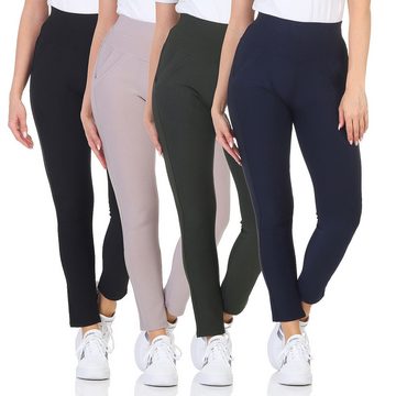 simaranda Leggings Damen Leggings 6001 S/M Schlamm