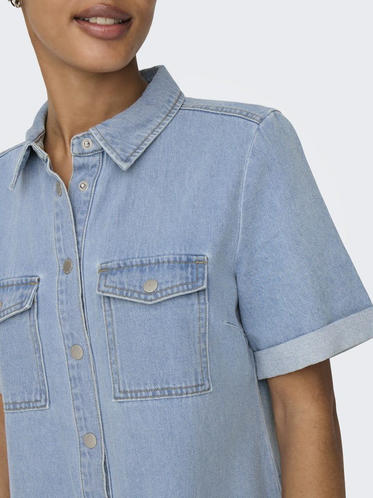 JDY Jeanskleid Jeanskleid für Damen (Weiblich, 1-tlg) Weiblich