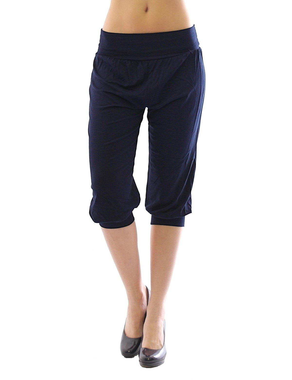 YESET Caprihose Harem Aladin Pump Capri 3/4 Baggy Sommer Falten