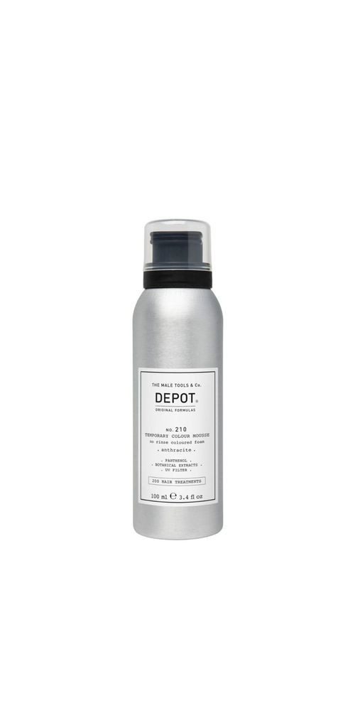 Depot Haarfarbe Depot No.210 Temporary Colour Mousse Anthracite 100ml