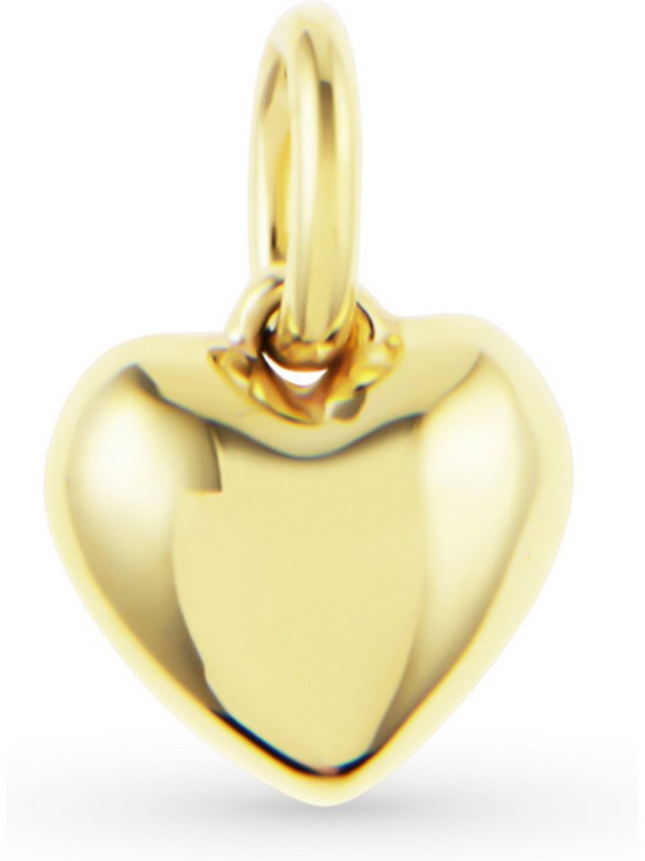 FAVS Kettenanhänger FAVS Damen-Anhänger 375er Gelbgold Herz