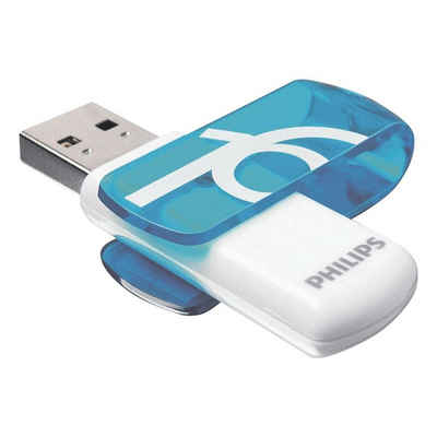 Philips »Vivid« USB-Stick (Lesegeschwindigkeit 14 MB/s, mit LED-Anzeige)