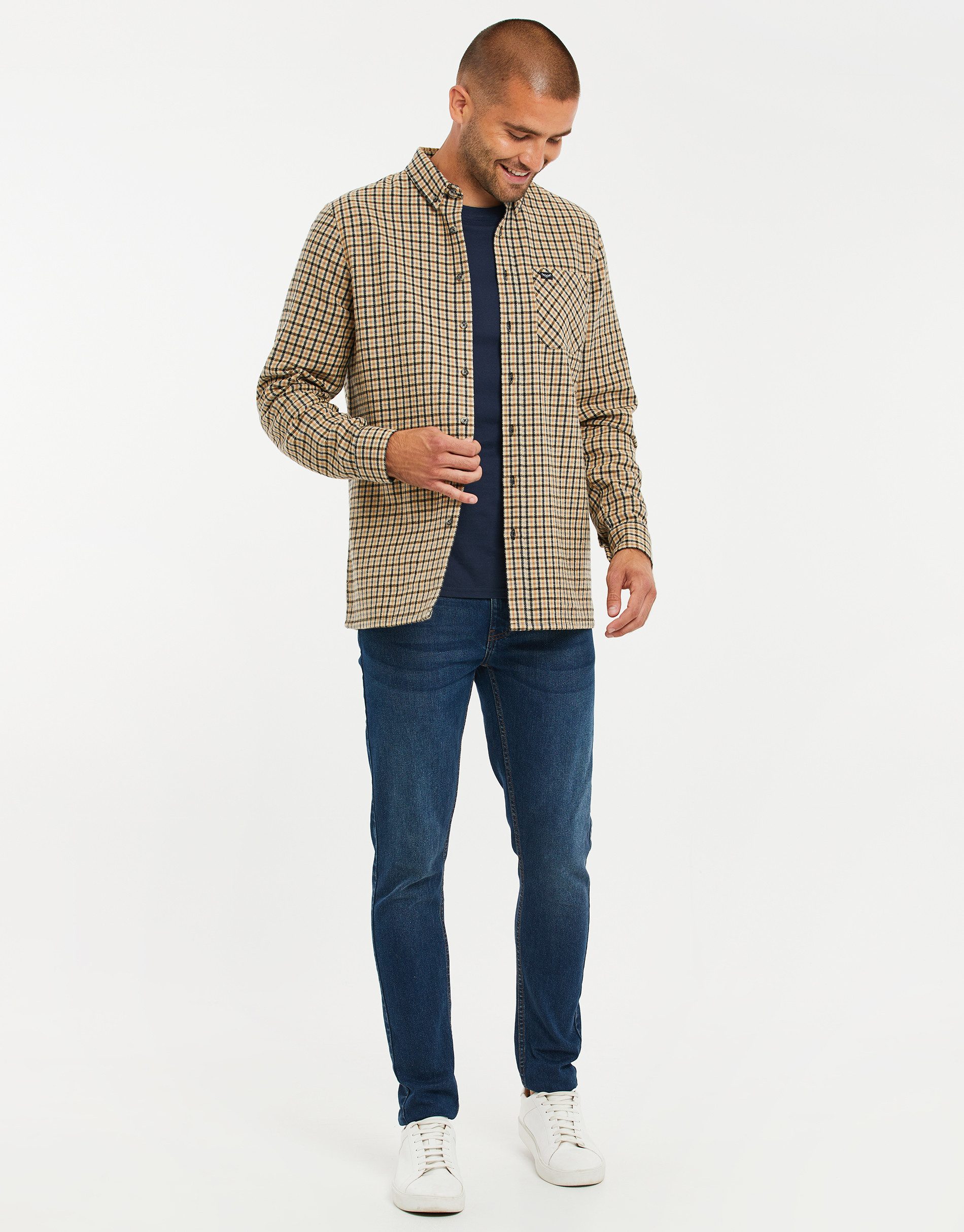 Threadbare Langarmhemd Franco (Amalfi) (1-tlg) mit günstig online kaufen