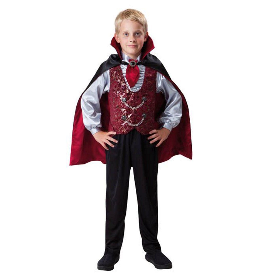 CHAKS Vampir-Kostüm »Damon für Kinder«, Lieferumfang: 3-tlg. Oberteil,  Umhang und Hose (ohne Schuhe) online kaufen | OTTO