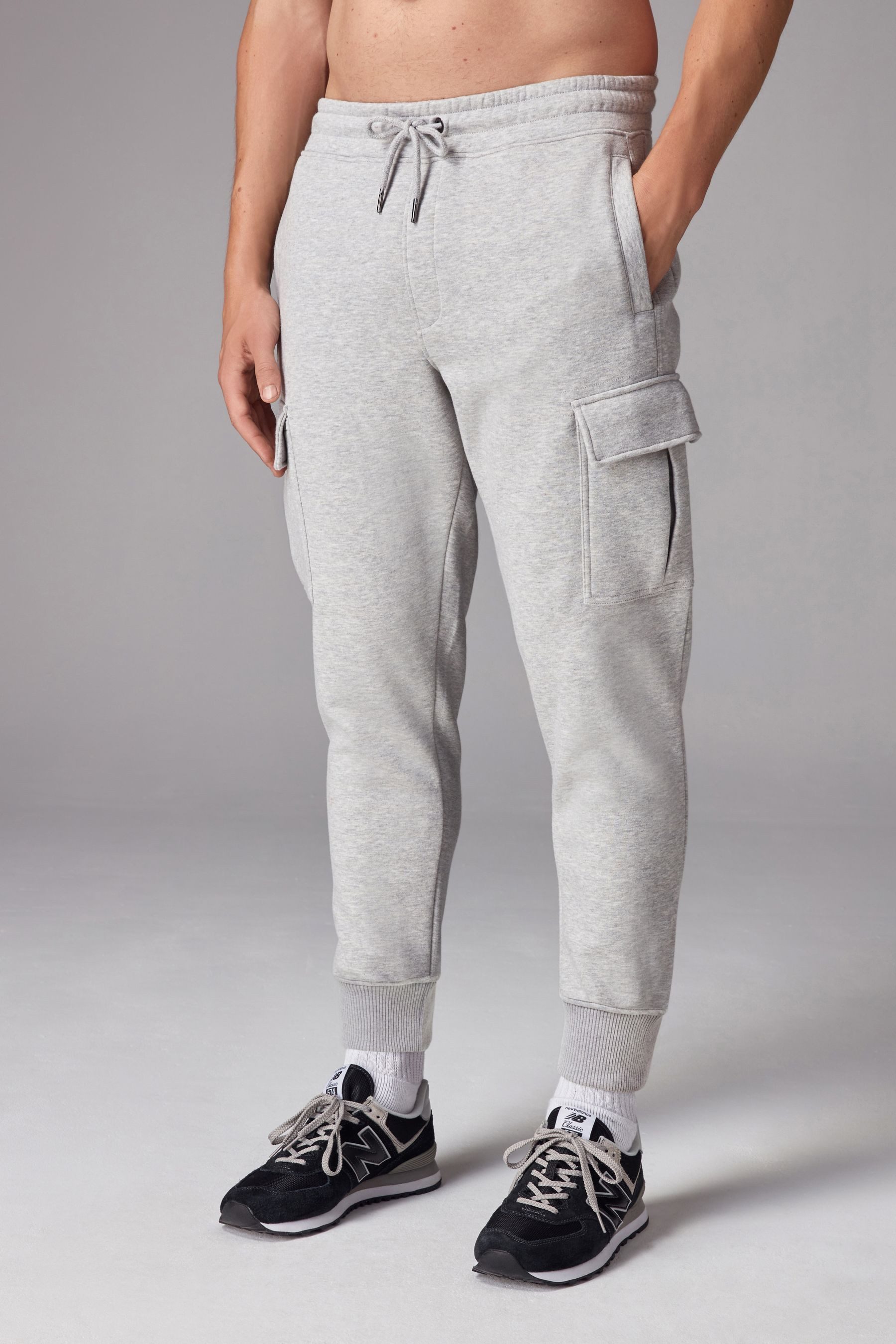 Next Jogginghose Premium Cargo-Jogginghose aus Jersey günstig online kaufen