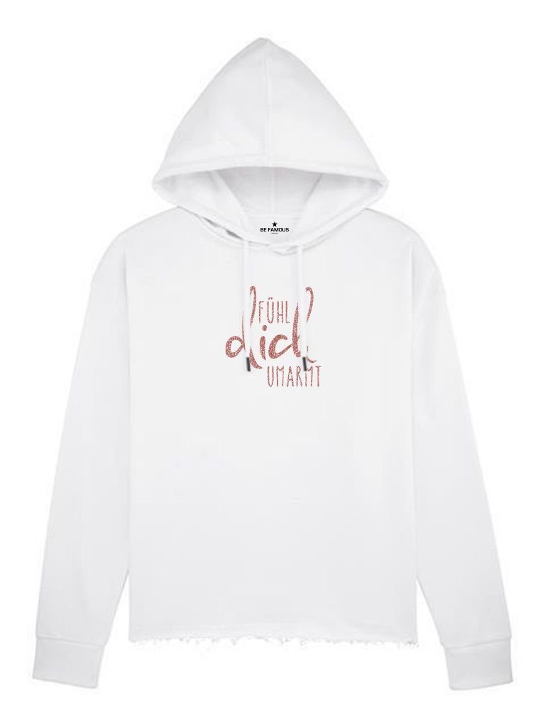 Sweatshirt Be Famous Women Boxy Hoodie günstig online kaufen