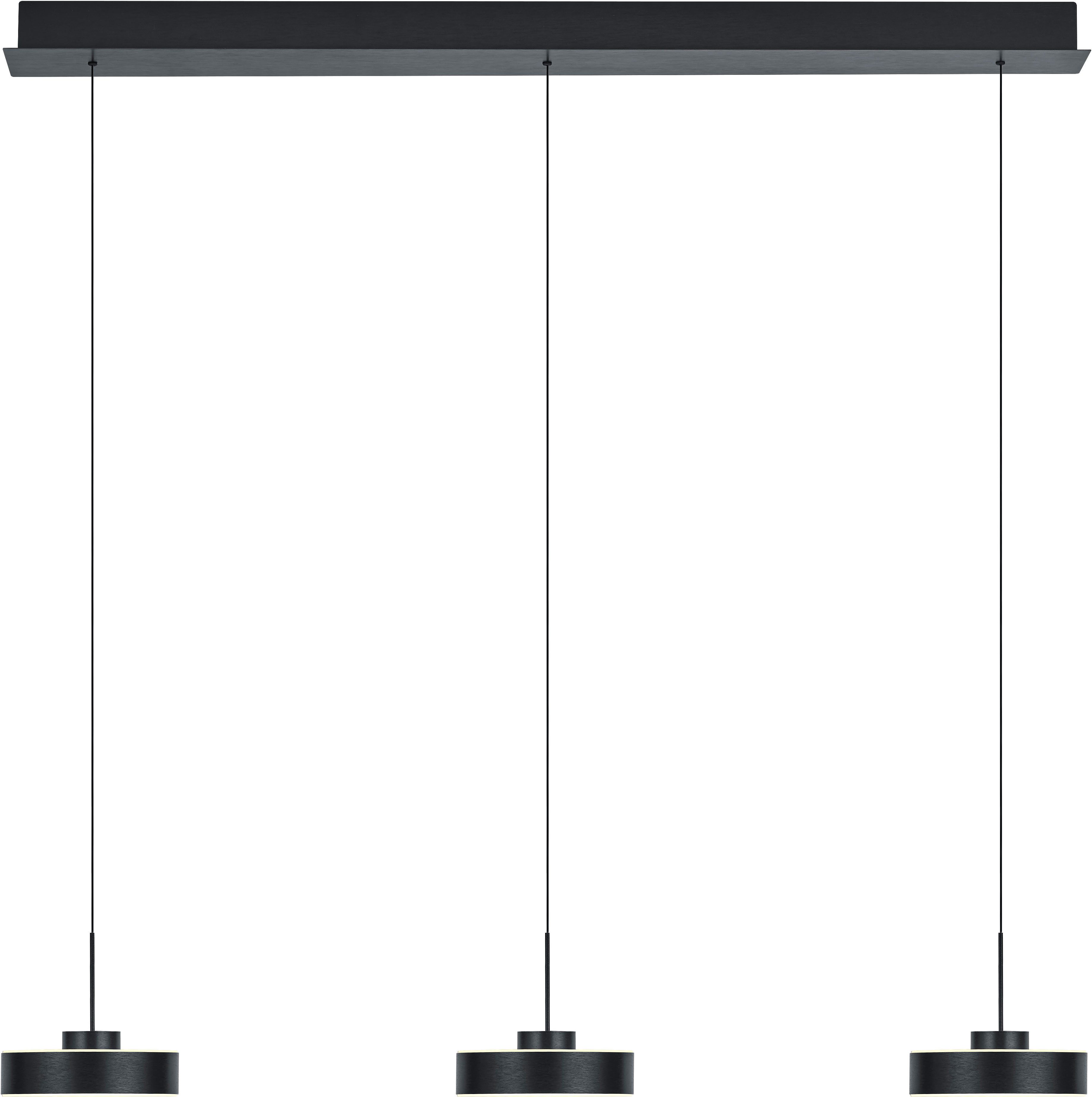 HELL höllisch gutes Licht LED Pendelleuchte SPENCER, LED fest integriert, Warmweiß, B-Link Fernbedienung, Stufenlos höhenverstellbar