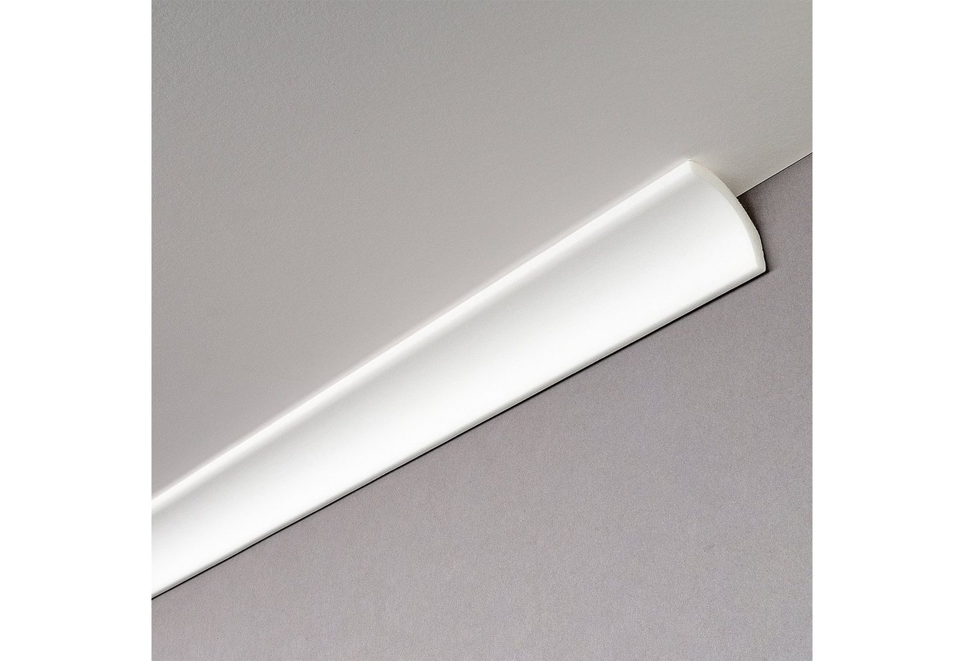 Thumbnail - Decosa Zierleiste Decosa Deckenleiste B5, 35 x 35 mm, Länge: 2 m, Kleben, Polystyrol (Styropor), 1-St.