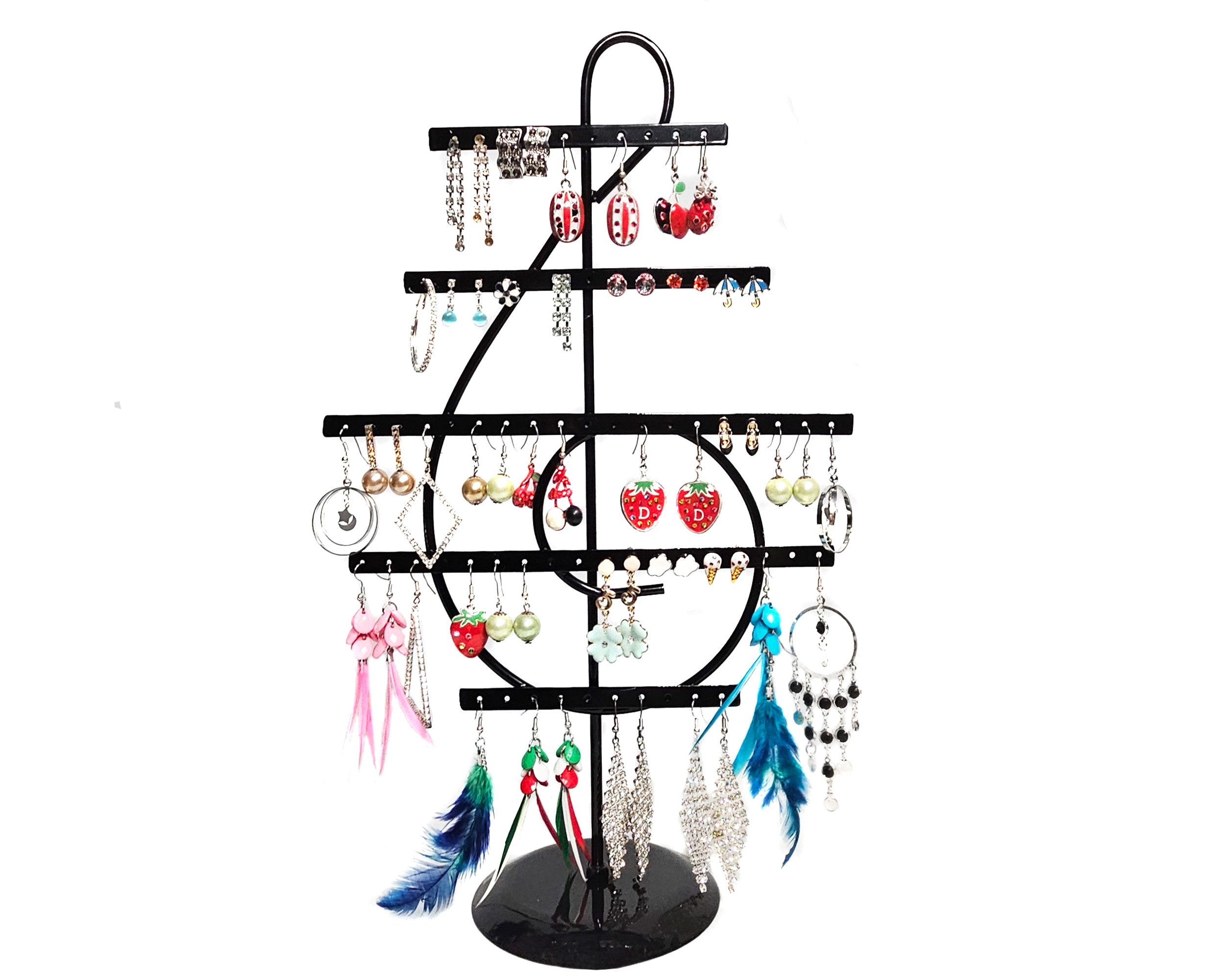 Yudu Schmuck Etagere Schmuckhalter für Ohrringe Ohrstecker in Violinschlüss günstig online kaufen