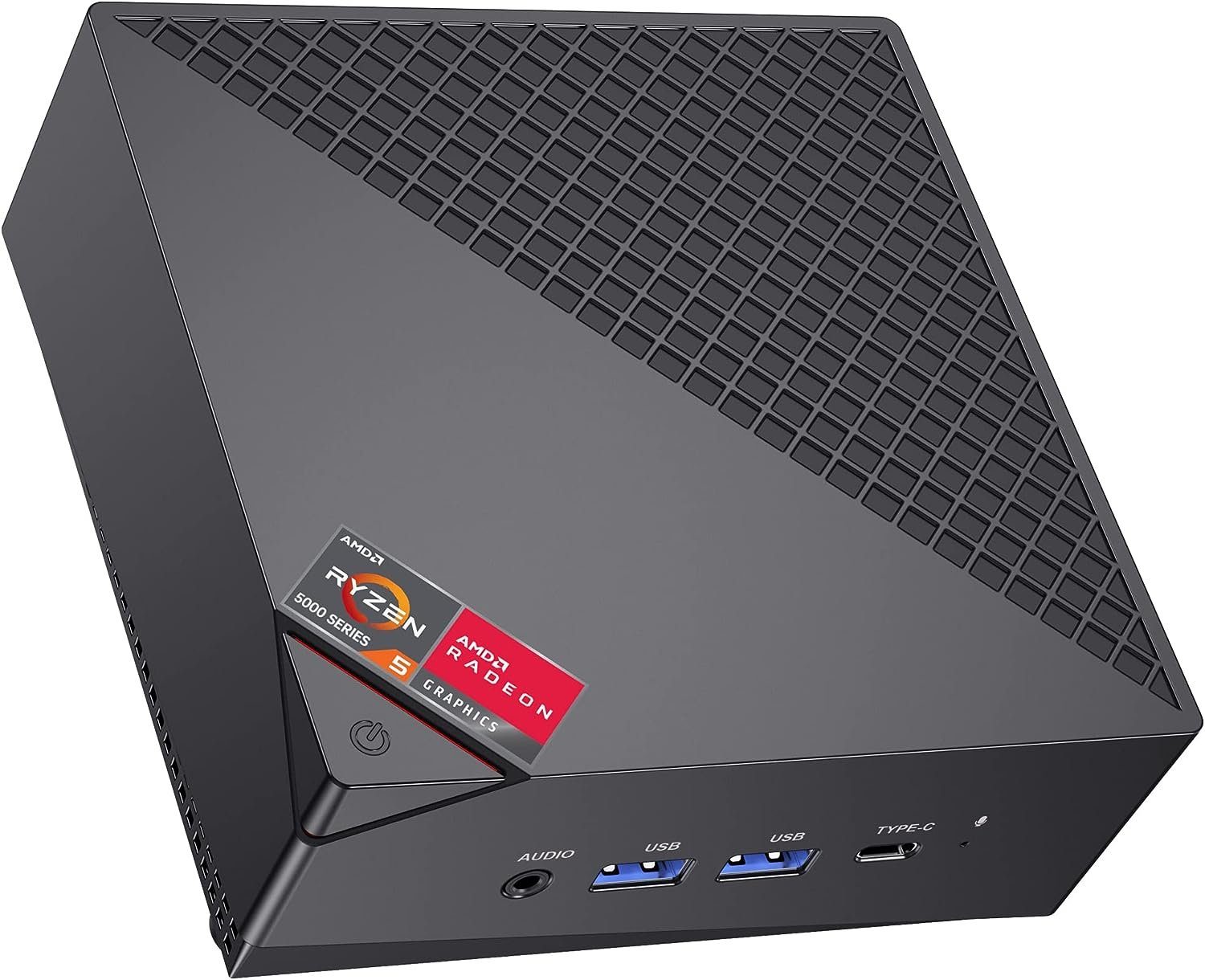 ACEMAGICIAN Mini-PC (AMD Ryzen 7 5700U, 16 GB RAM, 512 GB SSD, Mini Computer  mit 4K Triple Display Typ-C Dual Ethernet WiFi 6, BT