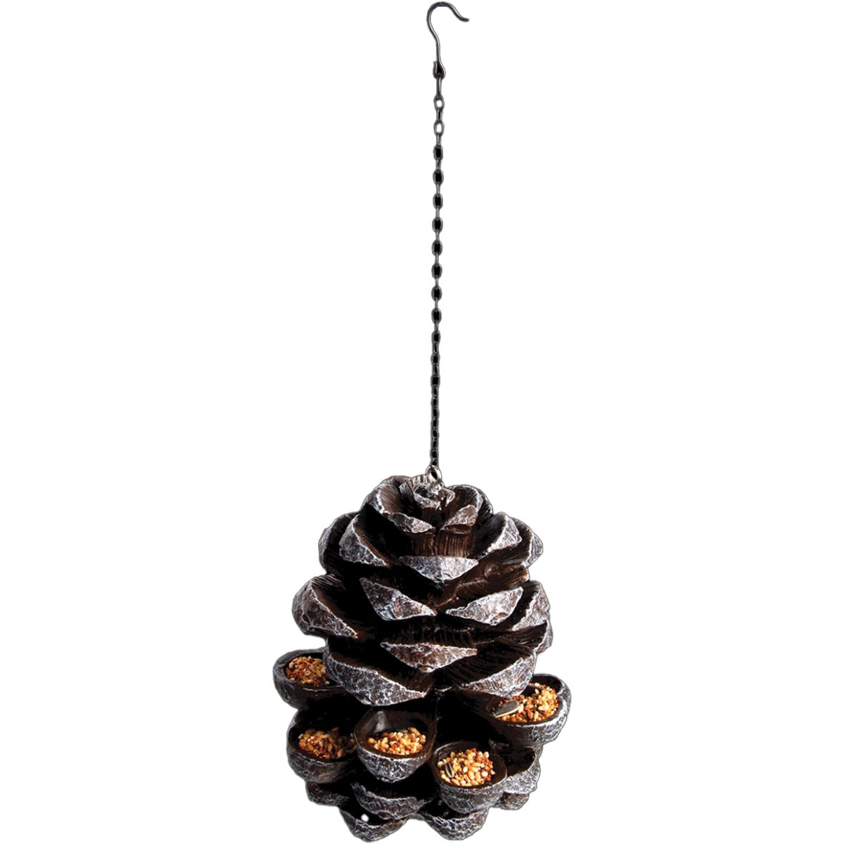 esschert design Futternapf Pinienzapfen-Vogelfutterstation.