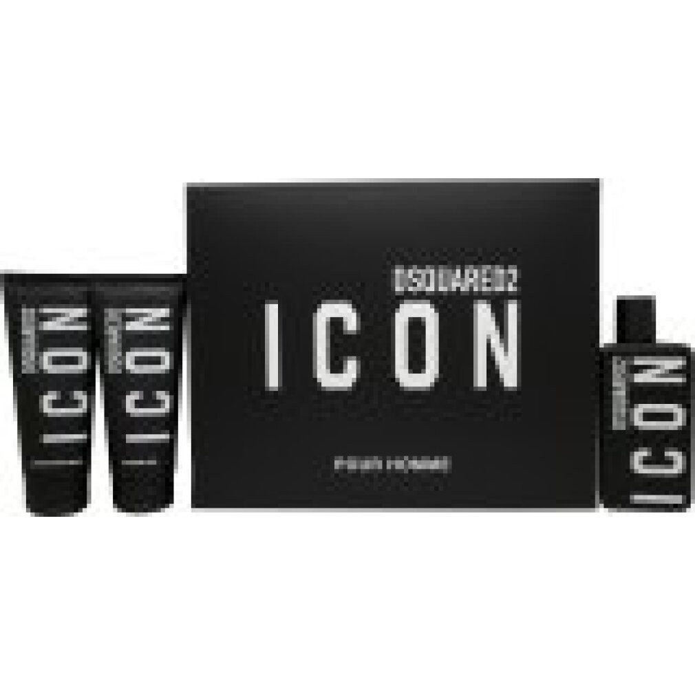 Dsquared2 Eau de Parfum DSquared² Icon Pour Homme Gift Set EDP + Shower Gel + Aftershave Balm