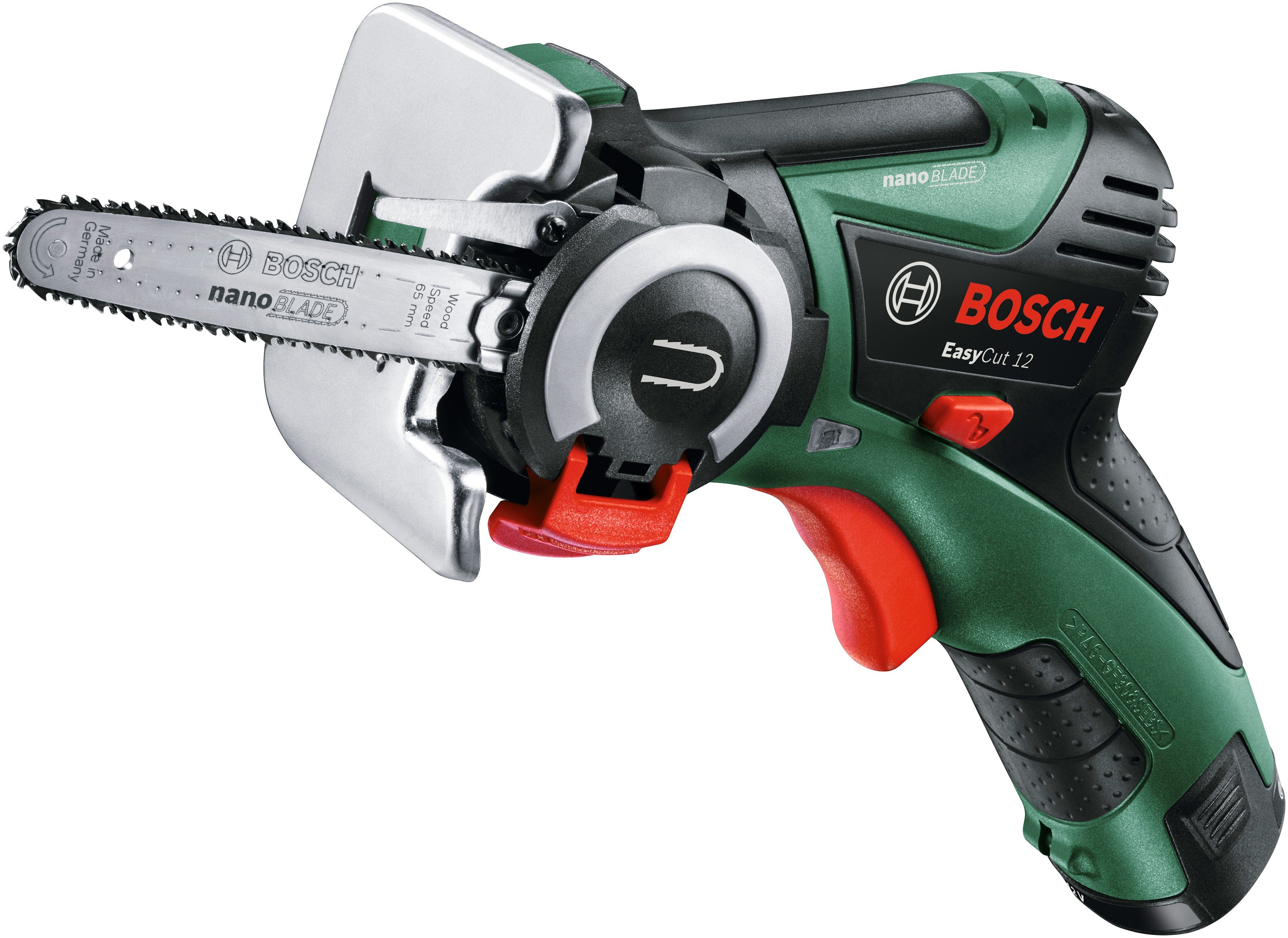 nanoBLADE-Säge, 12 Set, Garden 12 Akku Ladegerät EasyCut und Home Akku-Multisäge & mit Bosch V/2,0Ah