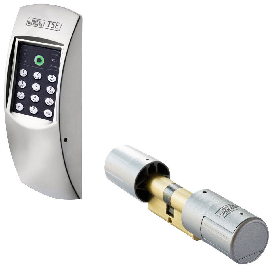 Burg Wächter Elektronisches Türschloss Tse Set 4001 Home BURG WÄCHTER »Elektronisches Wireless-Türschloss mit Pincode«, TSE Set
