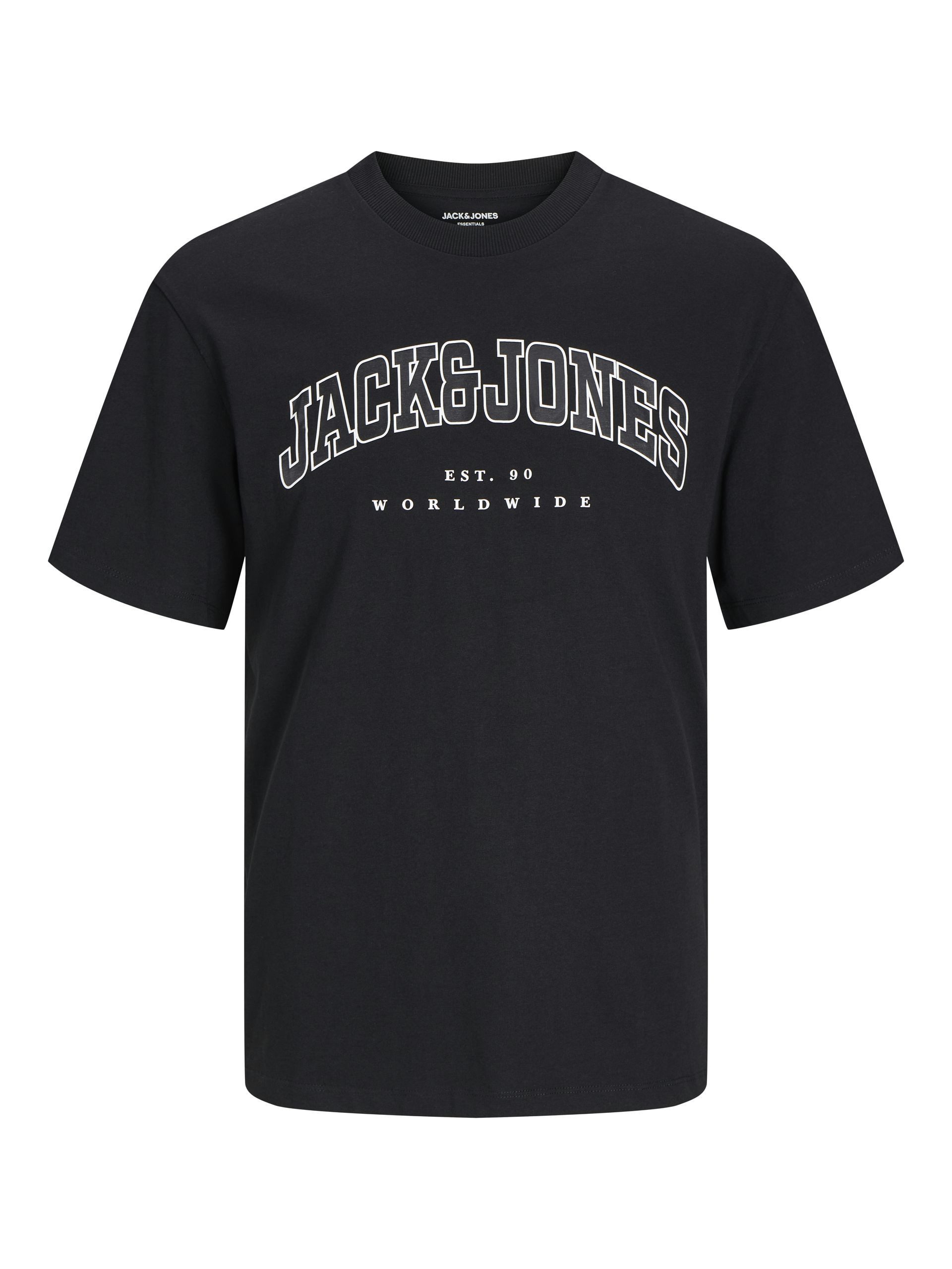 Jack & Jones Junior T-Shirt JJECALEB VARSITY TEE S/S O-NECK MNI