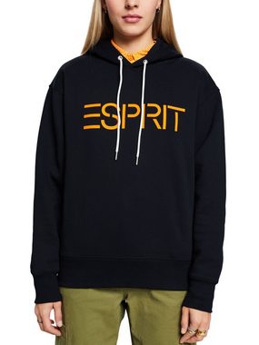 Esprit Sweatshirt Unisex Fleece-Hoodie mit Logo (1-tlg)