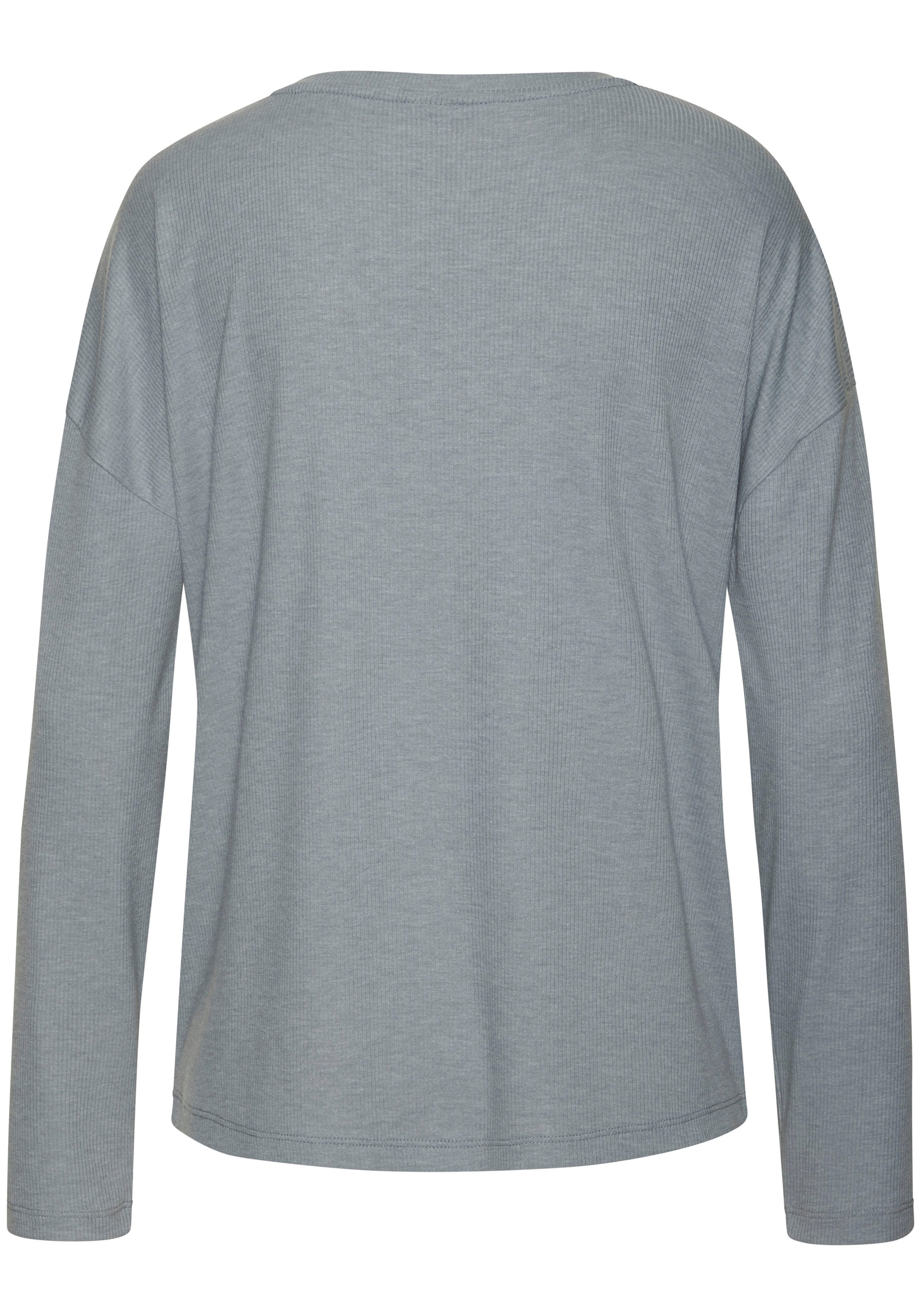 Vivance Dreams Langarmshirt in weicher Rippqualität